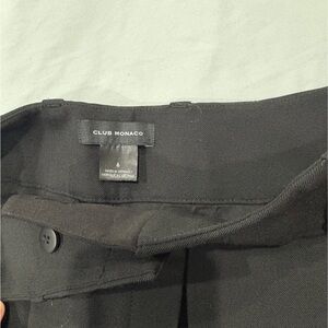 Club Monaco wide leg Black Trousers